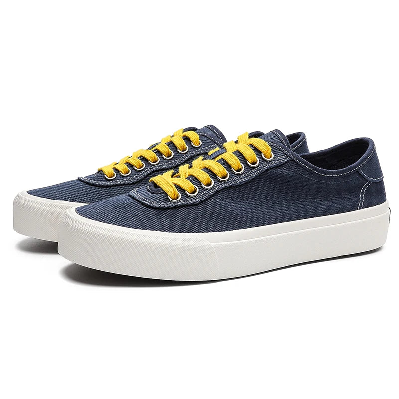 Chaussures de sport décontractées pour homme – Chaussures de skateboard pour homme très vendues – Baskets tendance – Chaussures de marche quotidiennes pour homme – Chaussures plates en toile