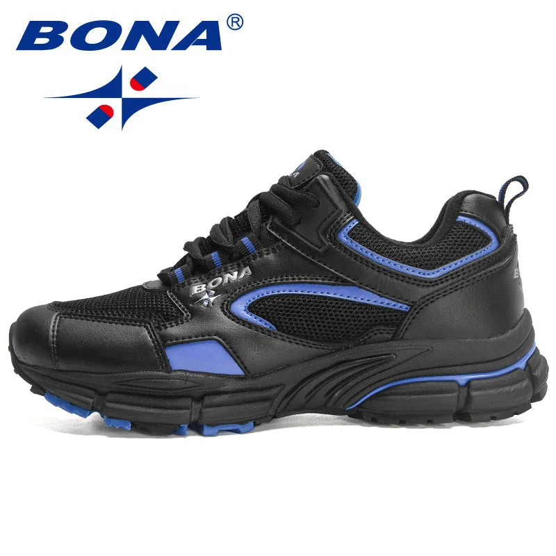 BONA Scarpe da corsa per nuovi designer Scarpe sportive da esterno traspiranti Scarpe da ginnastica leggere da donna Scarpe sportive comode da donna