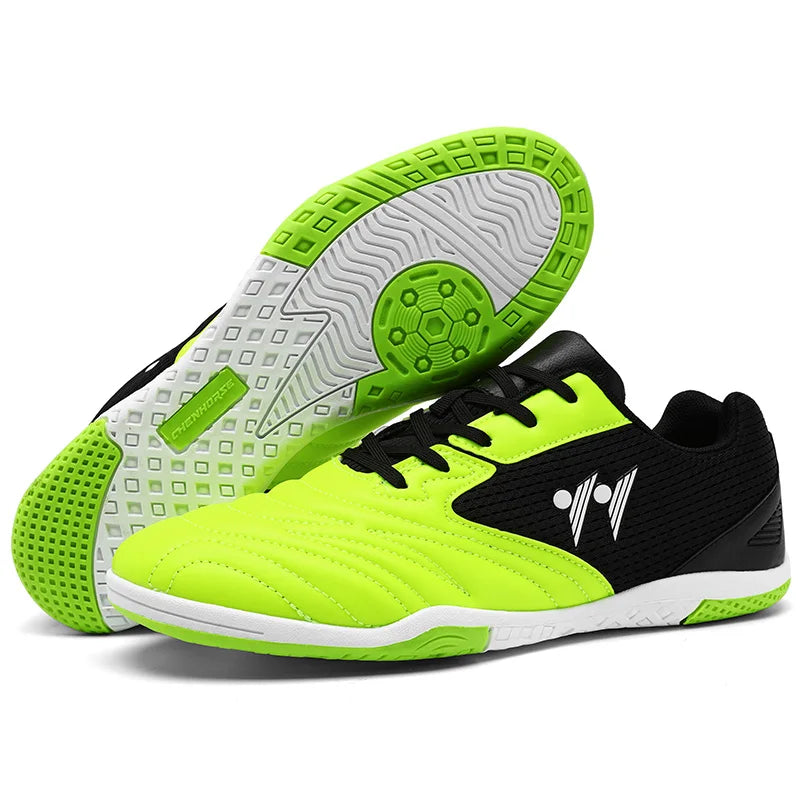 Chaussures de football pour homme neuves de haute qualité, à tige haute, pour gazon naturel et futsal, antidérapantes, pour matchs en salle et en extérieur, best-sellers des sports de plein air