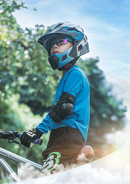 ROCKBROS Dětské polarizované fotochromatické cyklistické brýle s ochranou UV400, sluneční brýle pro outdoorové sporty, dětské brýle na horská kola (MTB)