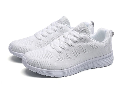 New Arrival Women Flats Footwear Shoes Woman Lace Up Flats Shoes Casual Sneakers Women's Shoes Soft Zapatos Mujer Plus Size