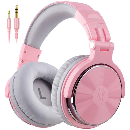 OneOdio Pro-10 Studio Monitoring Headphones – Wired HiFi Over-Ear Headset with 50mm Drivers, Deep Bass & Professional Audio