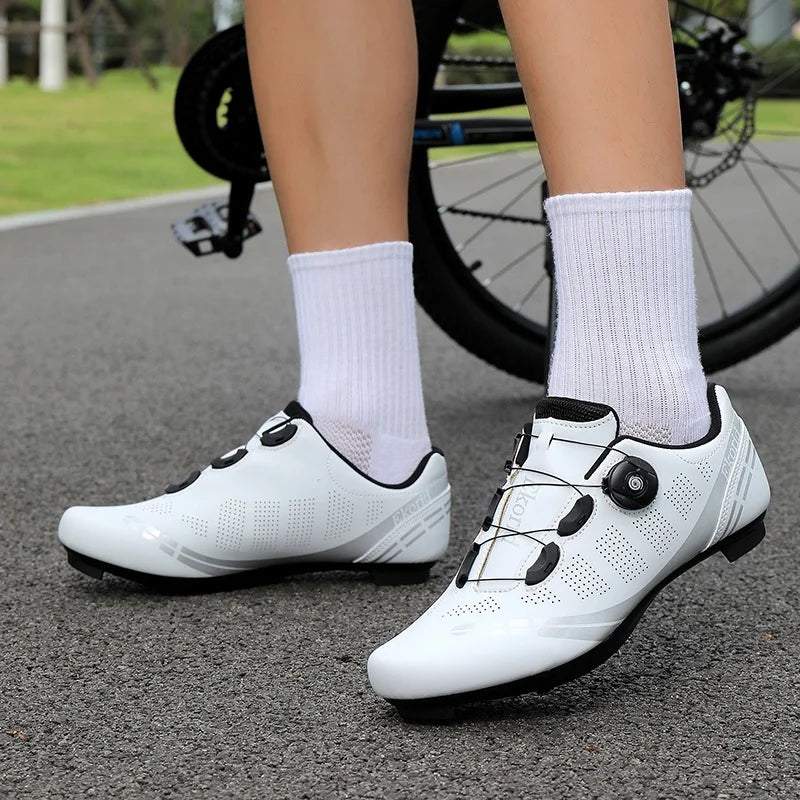 Men's Mountain Bike Shoes MTB, Breathable, Non-Slip, High Hardness, Suitable For Outdoor Road Racing, Mountain Off-Road Riding 37-46