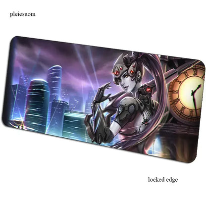 „Overwatch“ pelės kilimėlis su HD spauda, žaidimų pelės kilimėlis, 900x400x3mm, gamerio kompiuterio stalo kilimėlis, pigiausias nešiojamojo kompiuterio pelės kilimėlis PC