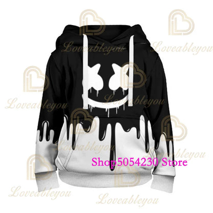 3D-gedruckter Llama Fortnite Hoodie Battle Royale Cartoon-Sweatshirt für Herren und Damen, Game-Hero-Kapuzenpullover für Teenager