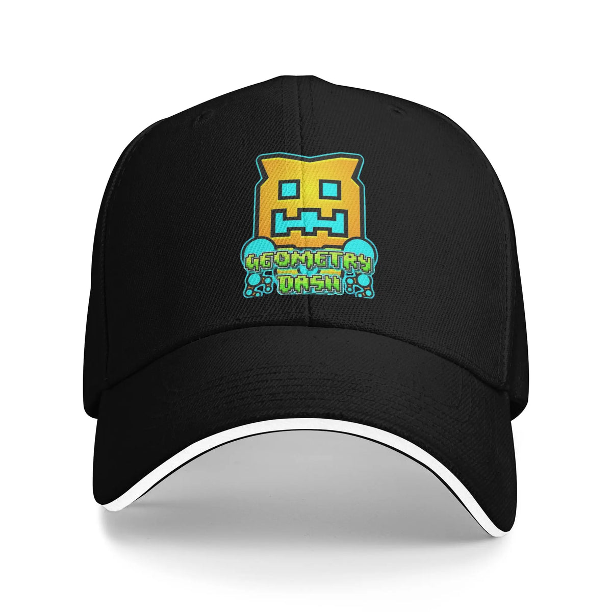 Geometry Cube Gaming Dash Casquette de baseball Hip Hop Sandwich Hats Unisexe Casquette « Dad Hat » ajustable Sport
