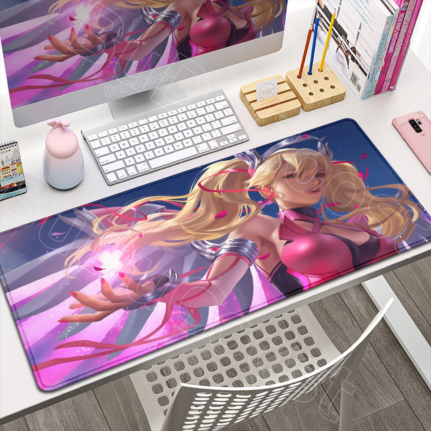 Large XXL DIY Cool  Overwatch Mouse Pad Keyboard Table Gaming Accessories Non-Slip Rubber Edge locking spped Laptop Rug desk Mat