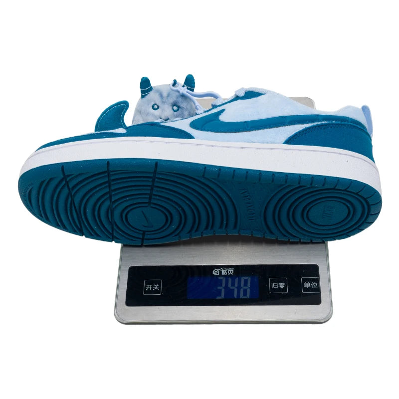 Nike Women's Shoes Court Borough Low (Gs) Sports Shoes, Fashionable and Comfortable Low-Top Sneakers, Wear-Resistant Casual Shoes Im7167-441