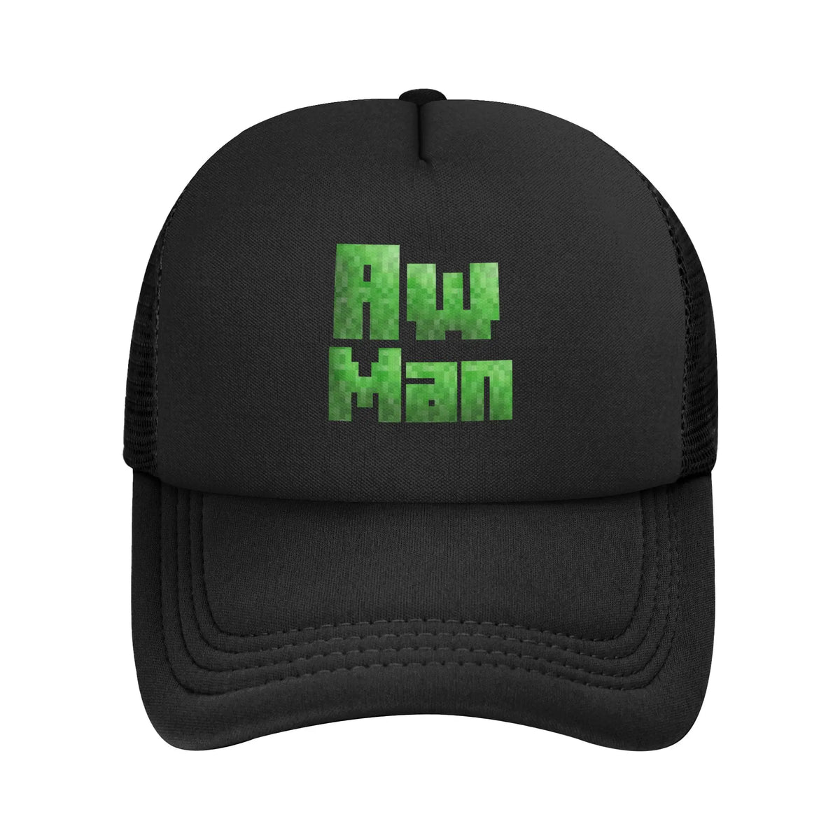 krępy poszukiwacz przygód odkrywa potwora Creepersa za sobą Czapka z daszkiem Czapki przeciwsłoneczne Czapki z regulowanym zapięciem typu snapback Czapka baseballowa z siateczką
