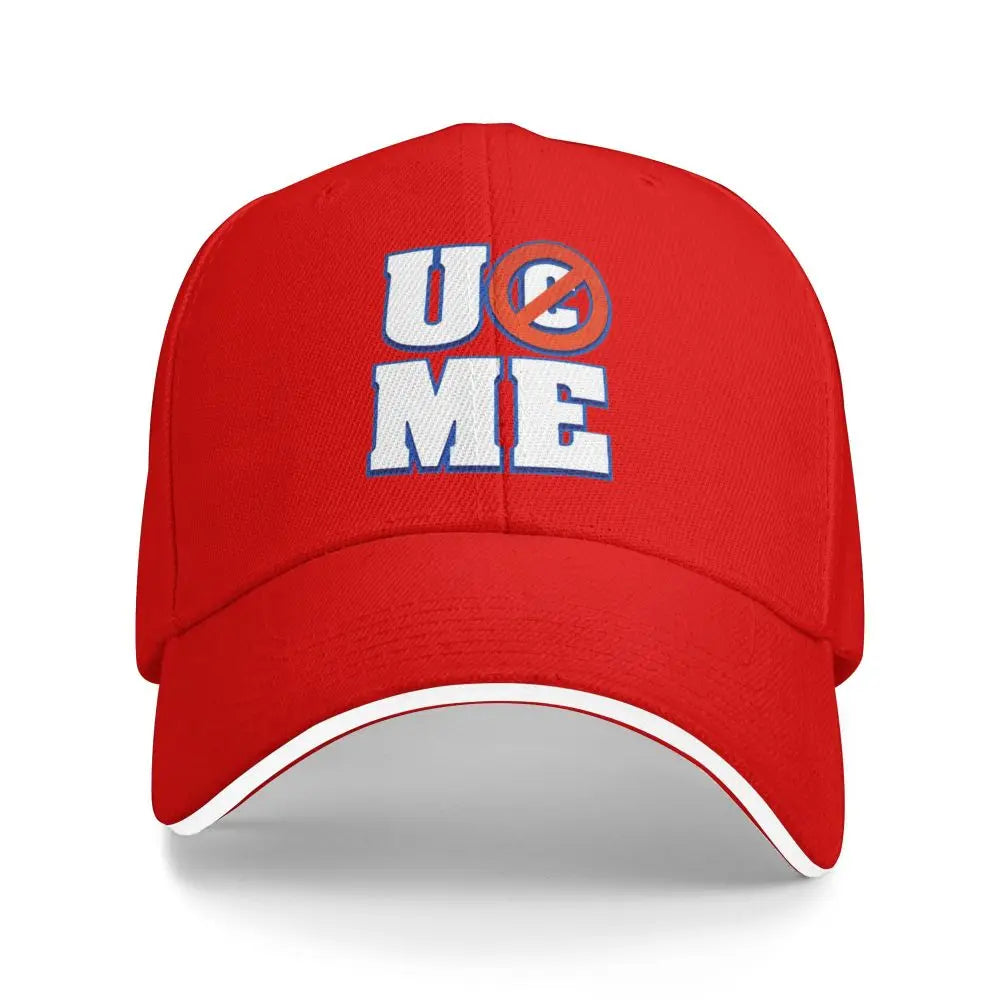 Yellow Wrestling Cena John White Custom Baseball Caps For Mens Unisex Male Beach Sunscreen Hat Snapback Cap
