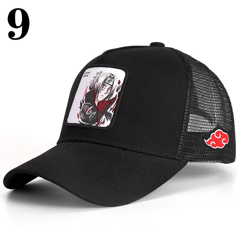 Dragon Ball DRAGONBALL Mesh Cap Cartoon Mesh Cap Men And Women Baseball Cap Fashion Patch Trucker Cap