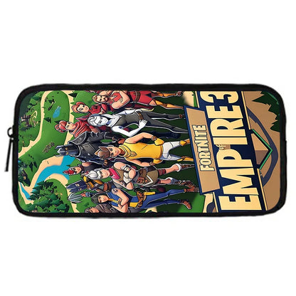 Classic Game FortniteS Child Backpacks Lunch Bag Pencil Case Pupil Large Capacity School Bags For Boy Girl Best Gift