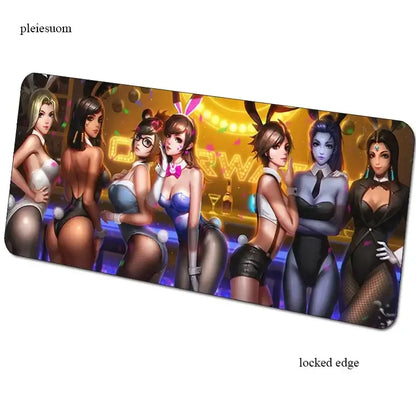 „Overwatch“ pelės kilimėlis su HD spauda, žaidimų pelės kilimėlis, 900x400x3mm, gamerio kompiuterio stalo kilimėlis, pigiausias nešiojamojo kompiuterio pelės kilimėlis PC