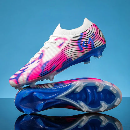 New Men Soccer Shoes Hot-selling Sneakers Grass Cleats High-quality Football Boots Non-Slip Boys Match Outdoor High-top Light