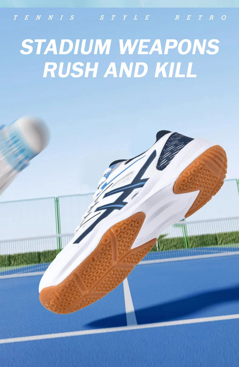 TaoBo New High Quality Men Badminton Shoes Size 36-45 Tennis Shoes Outdoor Sports Pro Handball Sneakers Men and Women