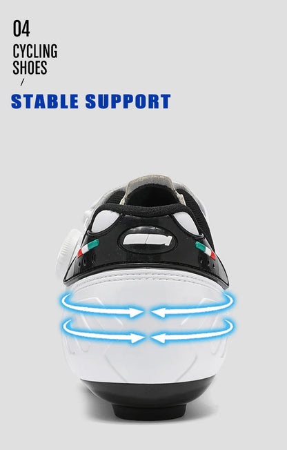 Highway bike cycling shoes, breathable and wear-resistant mountain bike cycling shoes, professional bike lock shoes Men or Women
