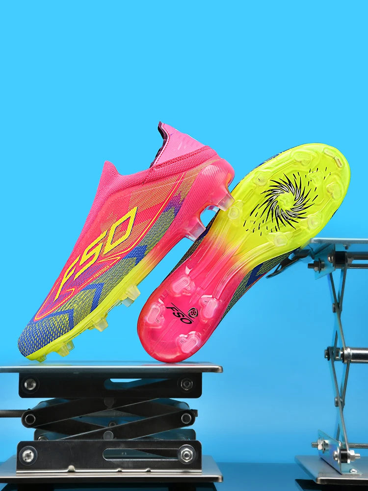 Chaussures de football pour homme New Society Grass Tenis - Chaussures de sport d'extérieur ultralégères et respirantes pour adulte - Chaussures de football pour homme - Baskets de football