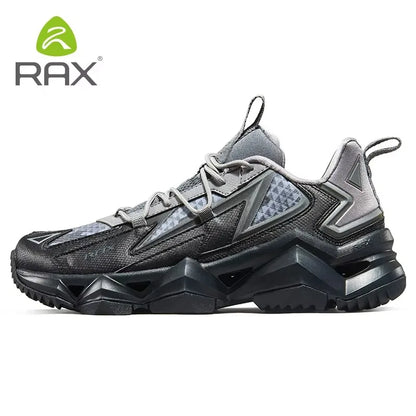 RAX winter men's and women's hiking shoes snow boots waterproof leather sports shoes super warm men's boots outdoor work shoes