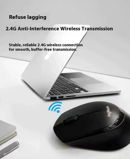 Rato de escritório profissional Logitech M330, compacto, silencioso, fácil de transportar, confortável ao toque e especialmente concebido1