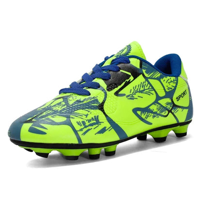 New Men Kids Soccer Shoes Non-Slip Grass Football Boots Boys Cleats Adult Professional Ultralight Training Shoes Drop Shipping