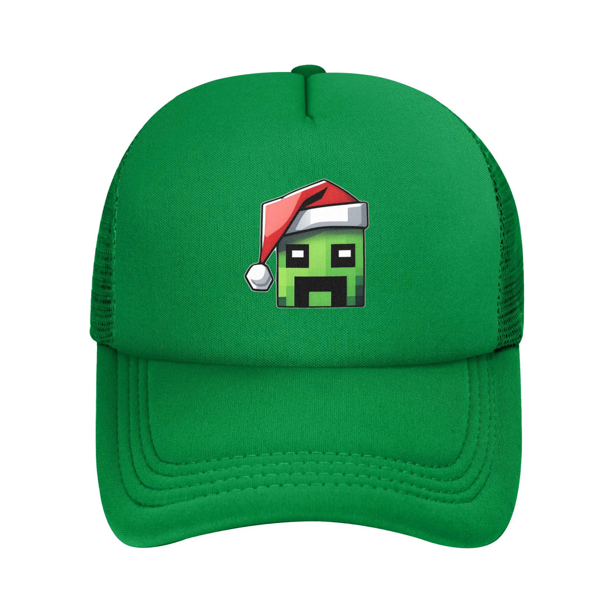 krępy poszukiwacz przygód odkrywa potwora Creepersa za sobą Czapka z daszkiem Czapki przeciwsłoneczne Czapki z regulowanym zapięciem typu snapback Czapka baseballowa z siateczką