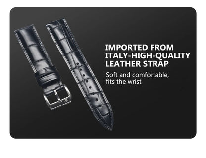 Red Star Panda Mens 1963 Chronograph Mechanical Wristwatch Seagull st1901 Movement Gooseneck 40mm Luminous Sapphire Pilot Watch