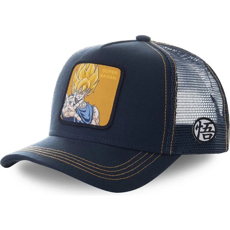 Dragon Ball Z Styles Anime Son Goku Cotton New Baseball Cap Men Women Hip Hop Dad Adjustable Mesh Hat Trucker Hat