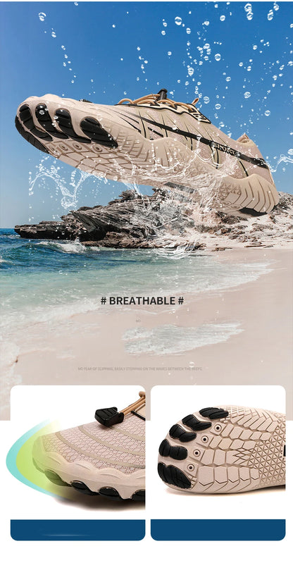 Wasserschuhe, Barfuß-Strand-Sportschuhe, hochwertige rutschfeste Schwimmschuhe, Fünf-Finger-Freizeit-Sportschuhe, Unisex