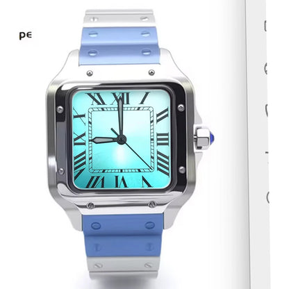 Men's watches Square Case New NH35 watch automatic sports watch waterproof fashion design Japan Miyota NH35 watch reloj hombre