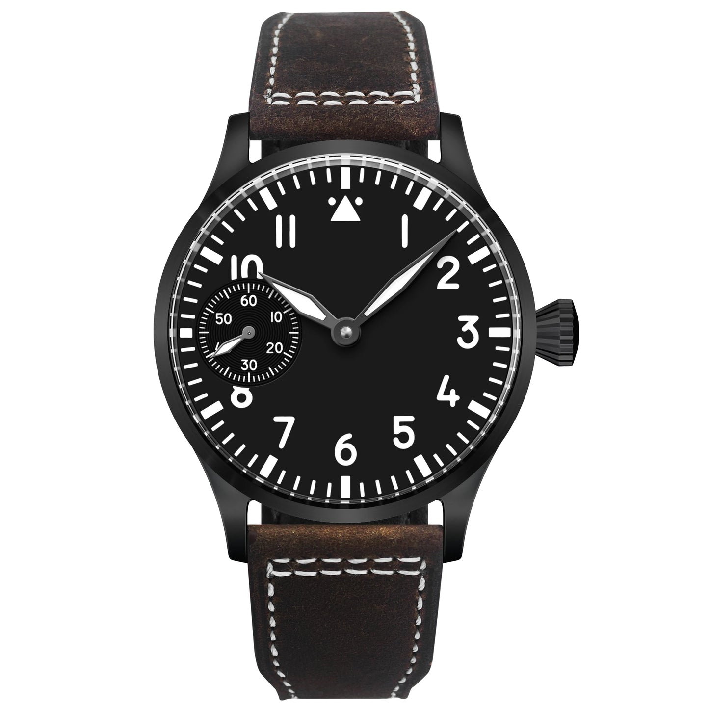 Relógio de Homem Corgeut Luxury com Vidro de Safira, Mostrador de 42 Mm, Movimento de Corda Manual St3600 ou St3601, Caixa em Aço 316L, Resistência à Água 30 M
