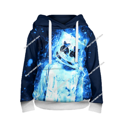 2025 3D New Children's Anime Fortnite Printed Sweater Series Pullover Generation Trend Brand Hoodie Gift