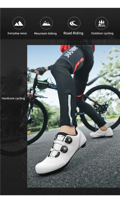 Chaussures de cyclisme Chaussures VTT pour homme Chaussures de course VTT Chaussures de vélo tout-terrain Chaussures de pédalage VTT Compétition de VTT