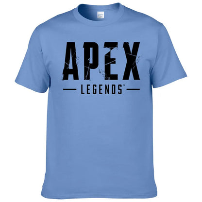 2026 Summer Streetwear T-shirt Men Fashion Casual Clothes Cotton Short Sleeve tshirt Printed Apex Legends T Shirt Harajuku Top