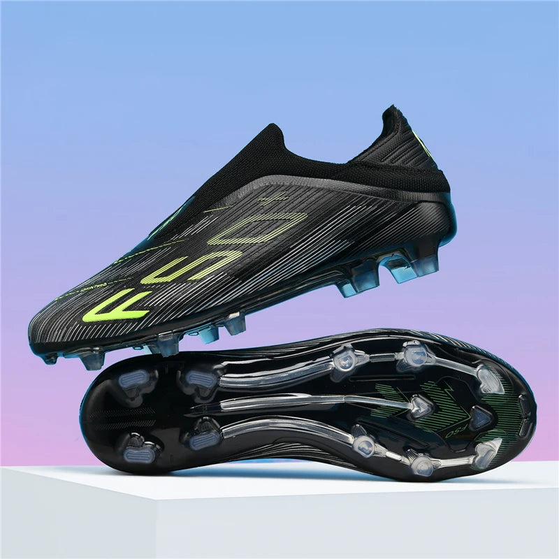 Neue Herren-Fußballschuhe, rutschfeste Indoor-Futsal-Fußballschuhe, Match-Rasenstollen, hochwertige Sneaker, Bestseller, High-Top, Outdoor