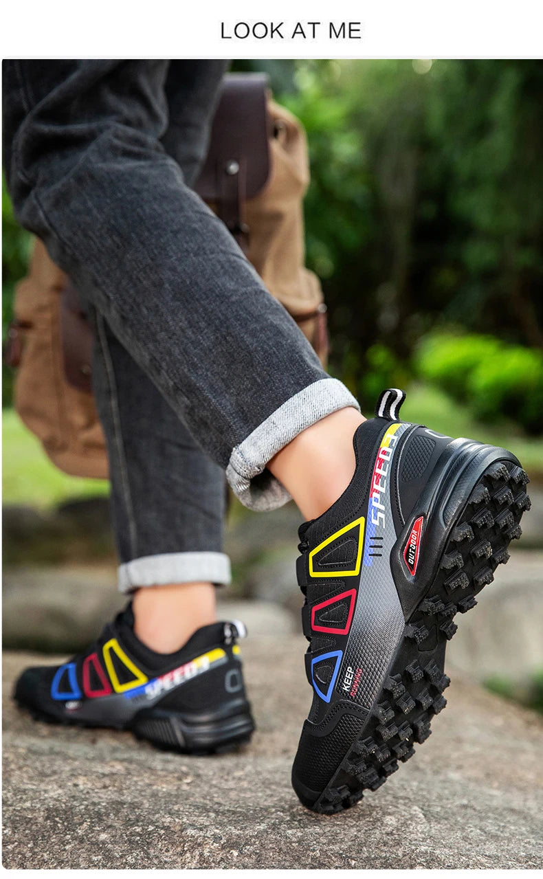 Chaussures de randonnée pour homme, chaussures de sport outdoor, chaussures de randonnée à lacets, chaussures de randonnée et de sport pour femme, chaussures de sport tactiques antidérapantes pour la chasse