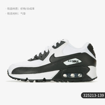 Chaussures de sport et de loisirs Nike pour femme, coupe basse, avec amorti AIR MAX 90 d'origine, 325213-139