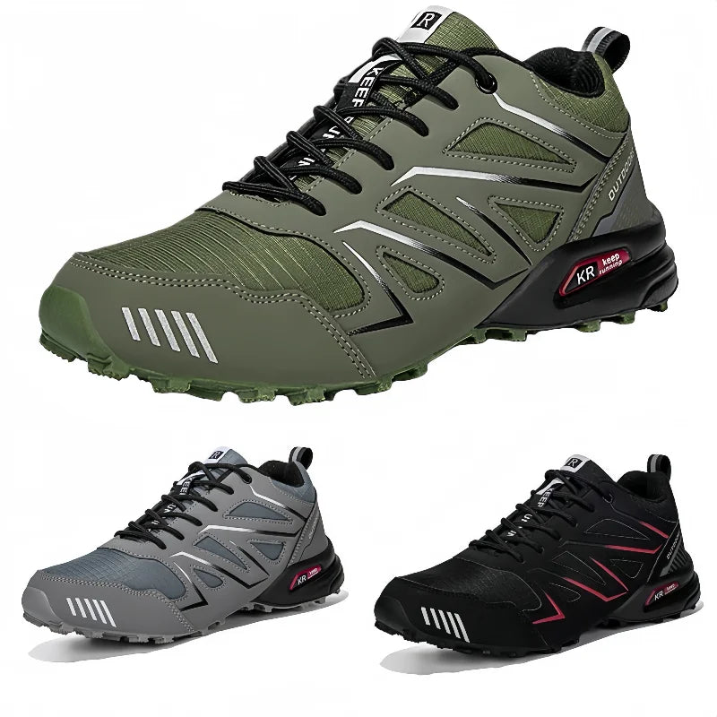 Lockless-Fahrradschuhe für Herren, Outdoor-Wander- und Cross-Country-Schuhe mit rutschfester Sohle, atmungsaktive Sportschuhe, Rennradschuhe