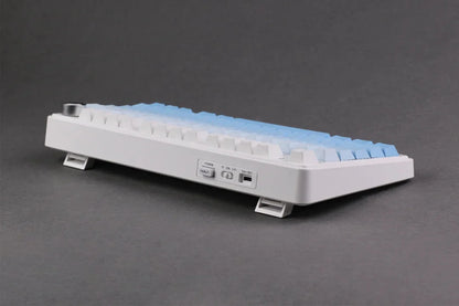 AULA F75 Pro kabellose mechanische Gaming-Tastatur mit Gasket-Mount, RGB, anpassbar, 75-%-Layout und seitlich gravierten PBT-Tastenkappen