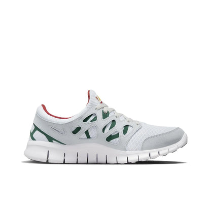 POIZON Nike Free Run 2 Grey Cinnabar Gorge Green 537732-102