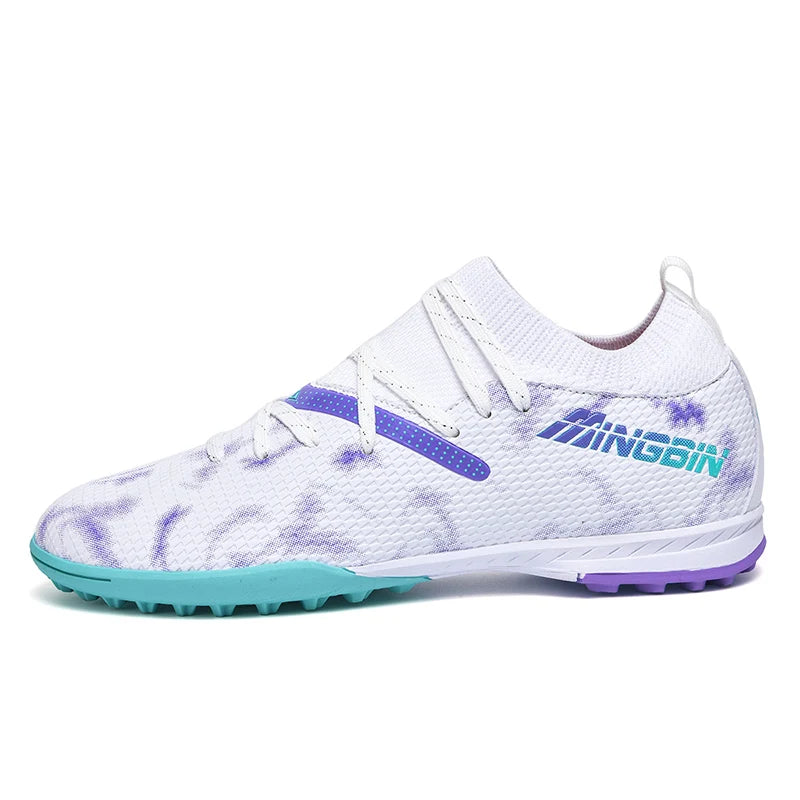 Chaussures de football pour homme, crampons, chaussures de football professionnelles, mailles respirantes, football junior, baskets antidérapantes pour homme, Society Chuteira