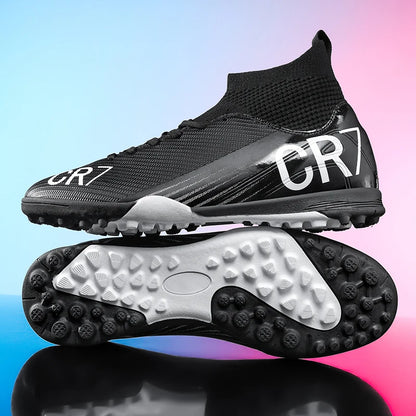 Chaussures de football pour homme, chaussures de futsal professionnelles, chaussures de football de haute qualité, crampons, femmes, unisexe, ultralégères, TF/FG, baskets