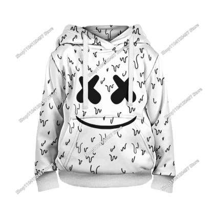 2025 Neuer Fortnite-Hoodie mit 3D-Print für Herren, Harajuku, langärmeliges Oversized-Sweatshirt, Unisex-Cosplay-Kleidung