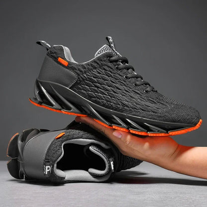 Chaussures de course pour homme à la mode, baskets de marche confortables pour homme, chaussures décontractées respirantes, chaussures de sport antidérapantes, baskets pour homme