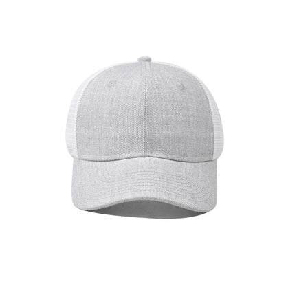 Baseballkasket til voksne Netkasket Lavt buet skygge Hat Unisex Sommerhat Åndbar hat med skygge Forår/efterår-kasket Hiphop-kasket med tæt pasform