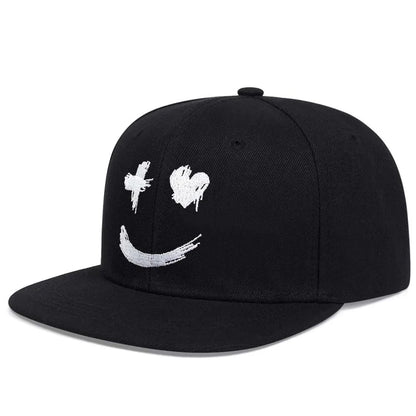 Czapki męskie w stylu hip-hopowym – spersonalizowane czapki z daszkiem z haftem, regulowane czapki typu snapback z bawełny, czapki przeciwsłoneczne na wiosnę i lato, czapki rekreacyjne