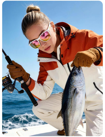 SCVCN Outdoorní polarizované sluneční brýle pro vodní sporty, pláž, oceán, moře, plošinu, rybaření, cyklistiku, MTB, sportovní jízdu na kole a turistiku, UV400