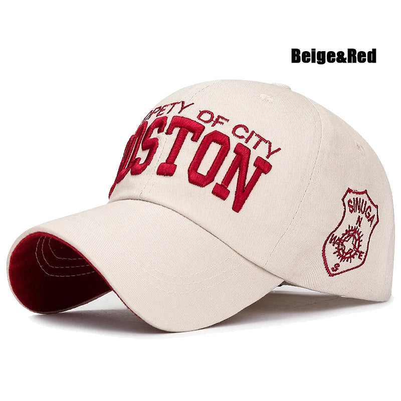 Soft Top Sports Baseball Cap Cotton 3D Embroidery Unisex Snapback Cap Tennis Hat Dad Cap