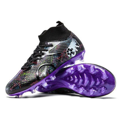 Men Soccer Shoes Breathable Football Boots Futsal Ultralight Professional Training Sneakers Unisex Grass Cleats Match Sport