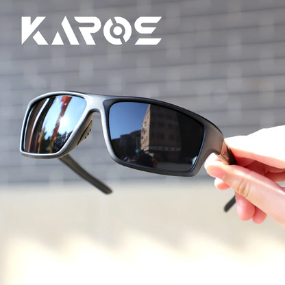 Polarizované brýle Karos UV400 pro muže a ženy – cyklistika, rybaření, běh, outdoorové sporty, sluneční brýle, brýle na kolo, brýle na řízení a jízdu na motocyklu YZ2012