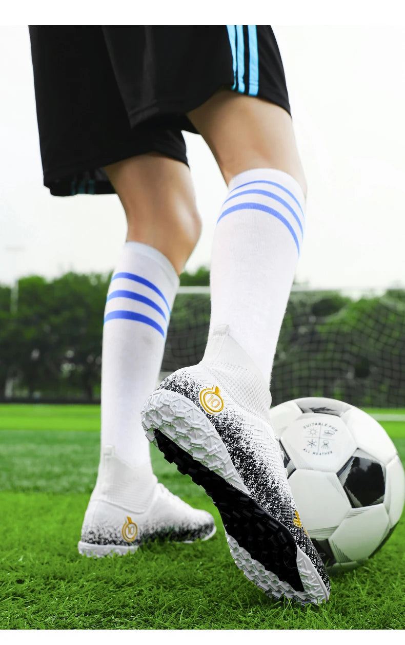 Voetbalschoenen voor heren, voetbalschoenen voor kinderen, professionele voetbalschoenen voor dames, antislip voetbalschoenen, TF/FG voetbalschoenen voor buiten